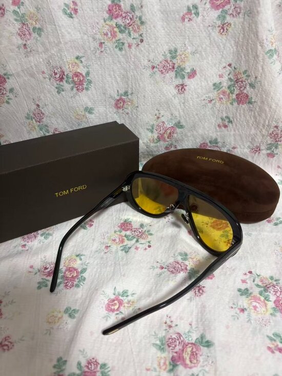 Tom Ford Shield Aviator Sunglasses